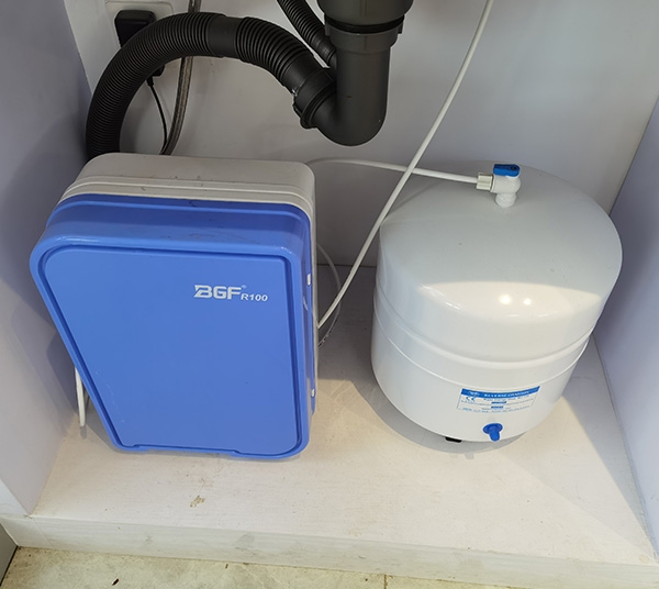 BGF Bin Fukang machine original whole house water purification installation case